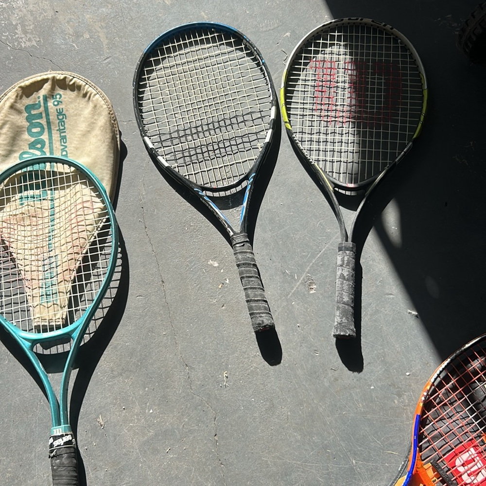 Prince Green Tennis Racket - Picture 3 of 5